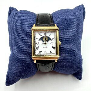 SOLD OUT - NOAH x Timex Gold Sun & Moon Tank Moonphase Watch NIB RARE